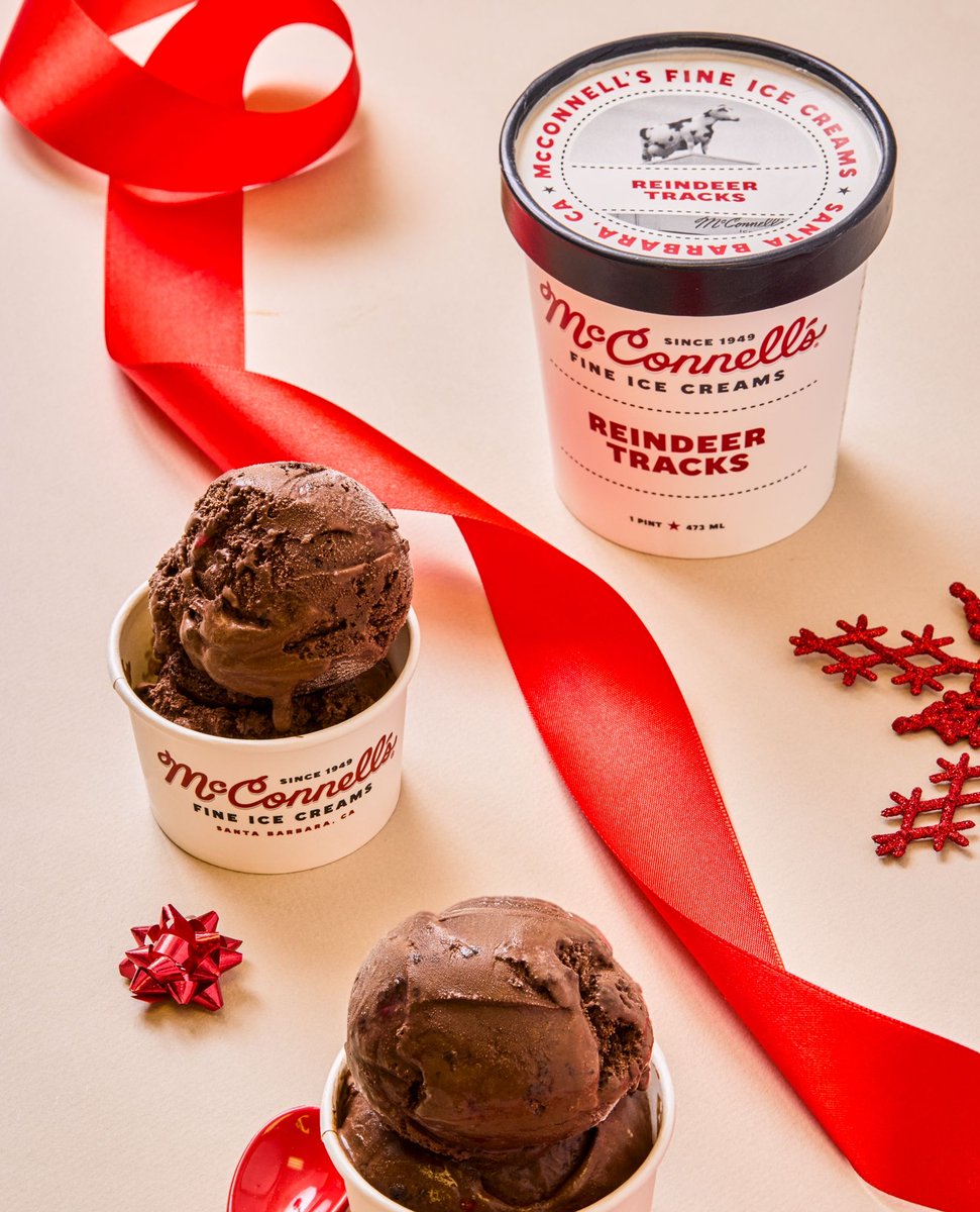 And juuuuuuust like that, your favorite seasonal sensation is back! 🦌 🎁⁠
⁠
Reindeer Tracks is now available online, at select grocery stores, and at all of our scoop shops!