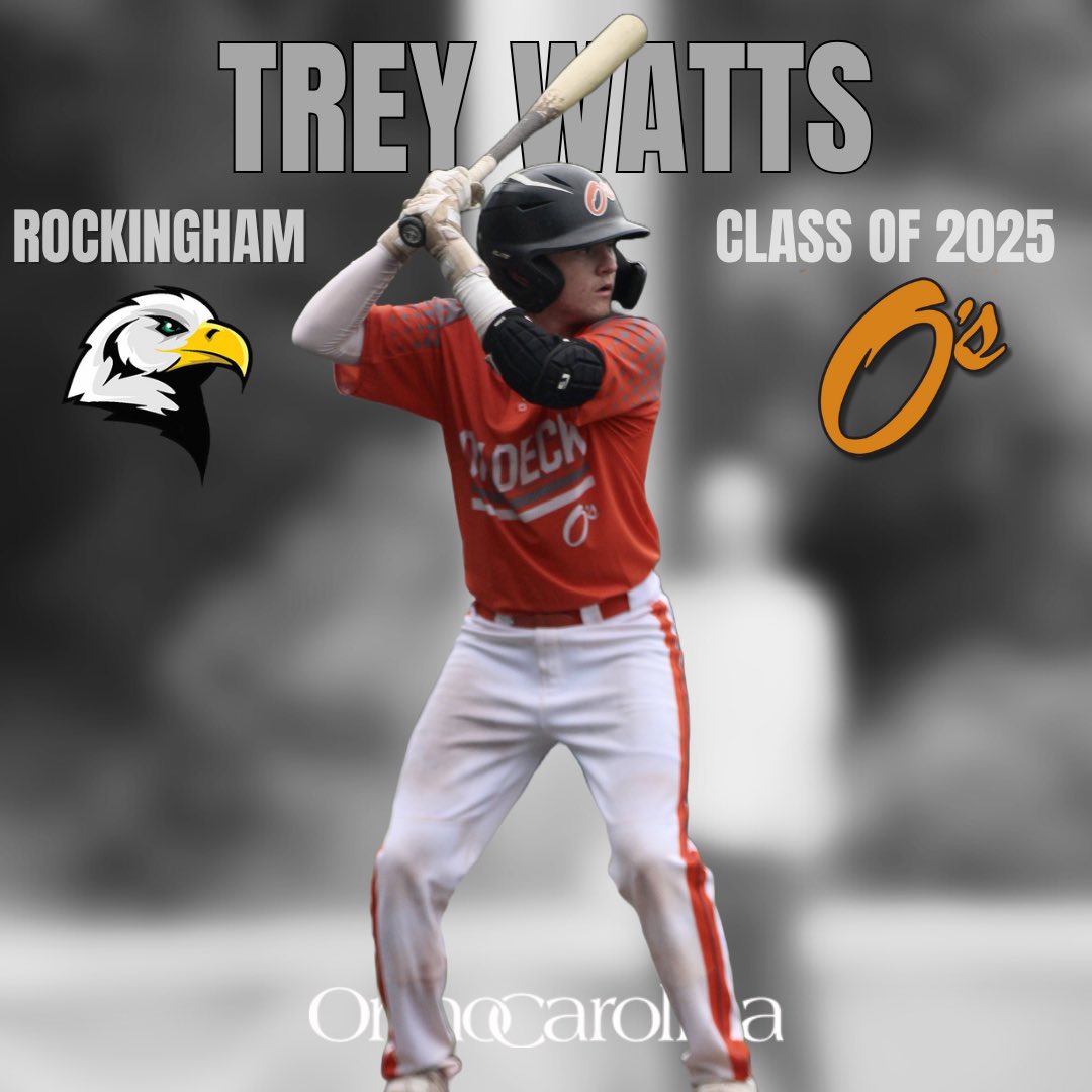 On Deck Academy (@ondeckacademy) on Twitter photo On Deck Academy is proud to announce that <a href="/Treywatts_7/">Trey Watts</a> (2025 On Deck O’s/Hickory Ridge HS) is committed to Rockingham CC!
Trey: CONGRATS! 🤝
On Deck Academy and the On Deck O’s are powered by <a href="/OrthoCarolina/">OrthoCarolina</a>! On Deck Academy is proud to announce that <a href="/Treywatts_7/">Trey Watts</a> (2025 On Deck O’s/Hickory Ridge HS) is committed to Rockingham CC!
Trey: CONGRATS! 🤝
On Deck Academy and the On Deck O’s are powered by <a href="/OrthoCarolina/">OrthoCarolina</a>!