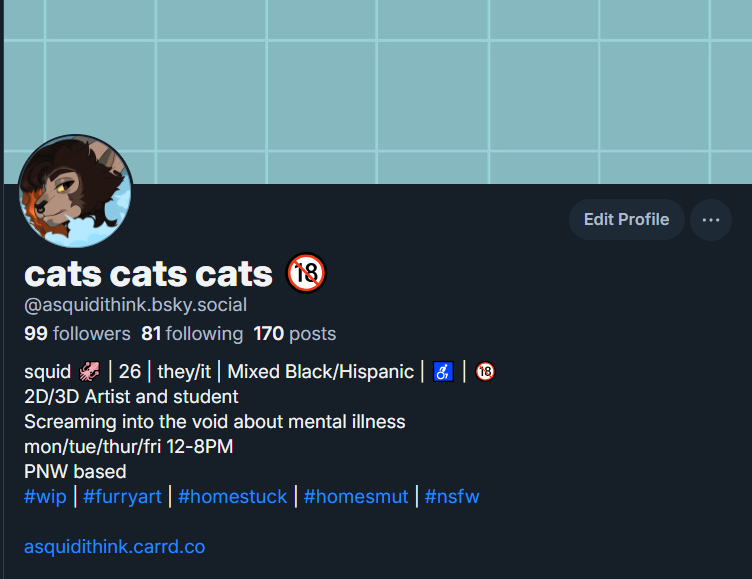 feline menace 🦑 | c0mms open! tweet media