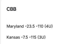 ItsCappersPicks's tweet image. #ValueLockSports 

🏀Miami Heat +3.5 (3U💣 POD)
🏀Orlando Magic -6.5 (2U🧨)
🏀Brandon Miller Over 18.5 Points (2U🧨)

#6FigureOnly 
NHL MAX GOLDEN KNIGHTS ML

#OutOfLineBets 
#KimsPicks