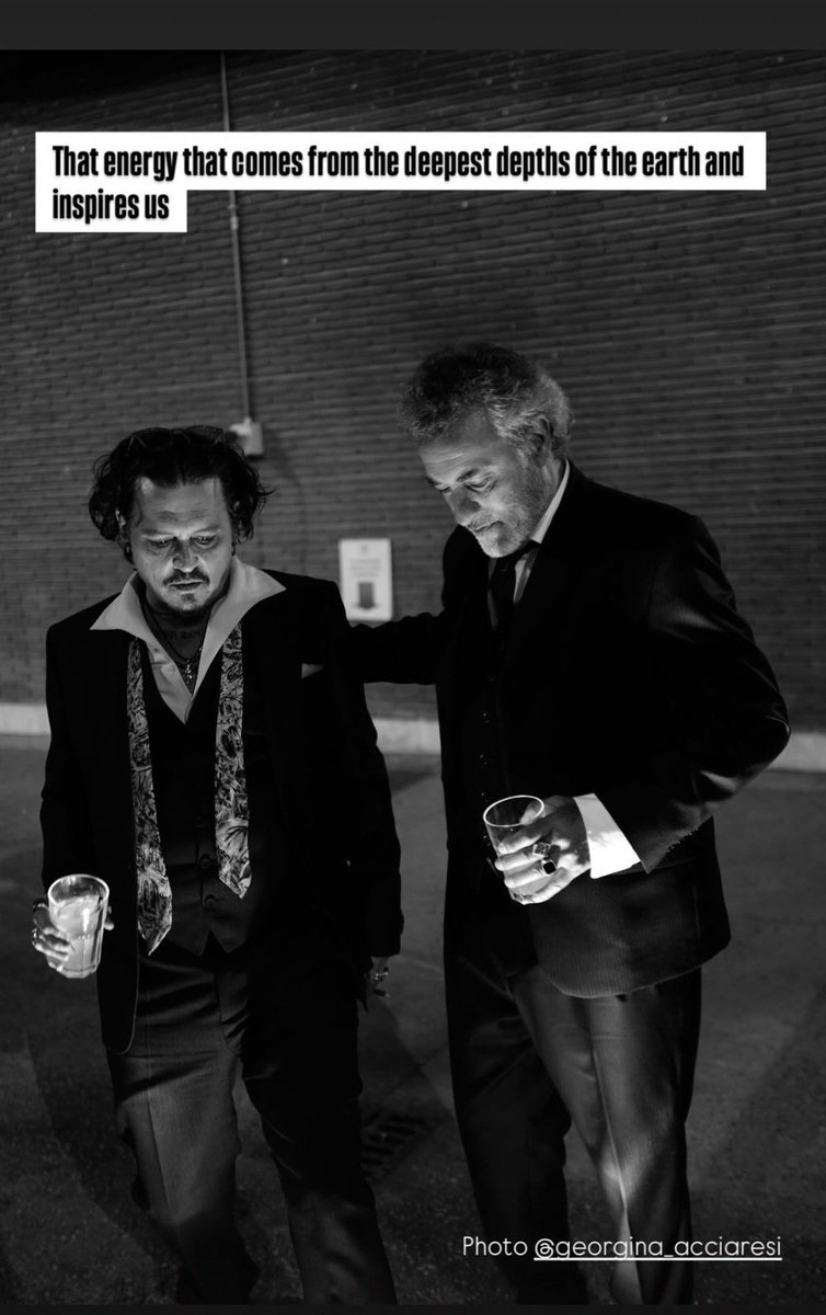 New/Old 📸 of Johnny taken at Rome Film Festival 
Via corchorodriguezok IG