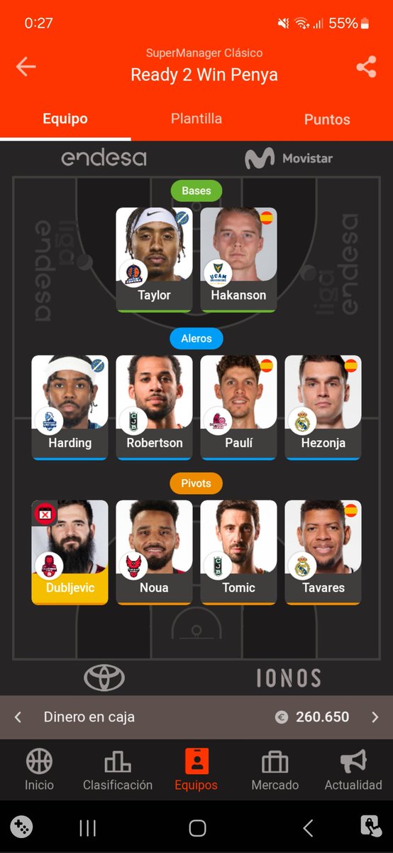 sergimc6's tweet photo. @Luisheel @SuperManagerACB Buenas @Luisheel Que cambios me recomiendas para esta jornada? 

Muchas gracias! https://t.co/H24rDMWRJ4
