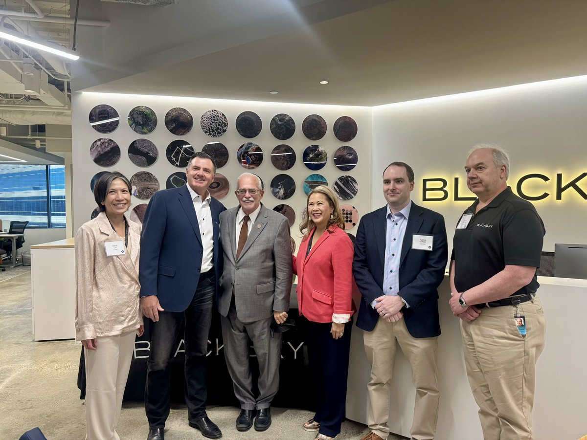 GerryConnolly's tweet photo. Great to join @BlackSky_Inc today at their new headquarters here in Herndon. I look forward to seeing your growth here in the 11th District. Wishing you all the best as you expand and innovate. https://t.co/LczybgoQkS