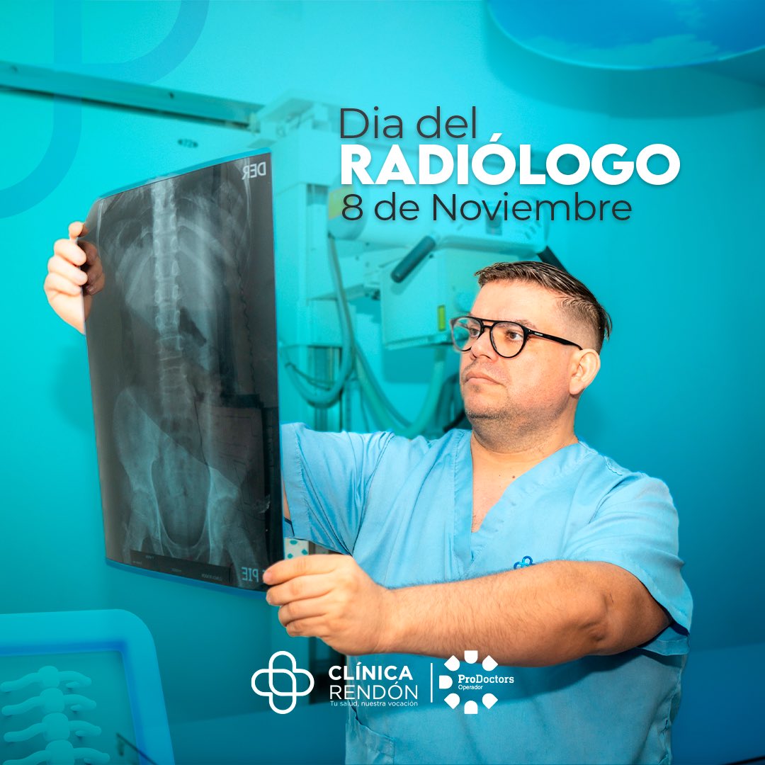 ClinicaRendon's tweet photo. Feliz día del Radiólogo ✨ https://t.co/TKzCIziDbN