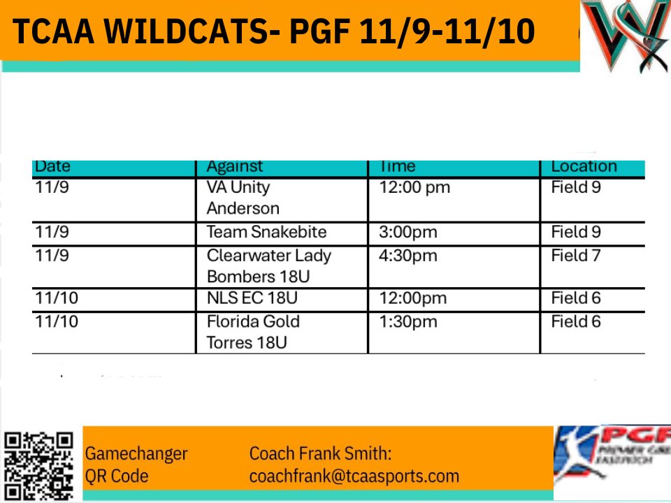 Back to Newberry ‼️ Our girls are beyond excited to be back on the fields this weekend! We cannot wait to play some competitive ball and meet some awesome coaches 🧡🐾 <a href="/CoachfrankSmith/">frank smith</a> <a href="/HrPendrey/">Haylee Pendrey</a>