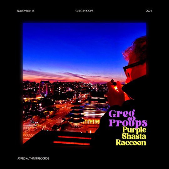 aspecialthing records (@aspecialthing) on Twitter photo A new album from @GregProops is out 11/15! PURPLE SHASTA RACCOON was recorded live at <a href="/punchlinesf/">The Punch Line</a>, taking the stage on New Year's Eve for a third year in a row.
Available for pre-order now: bstlnk.to/shasta A new album from @GregProops is out 11/15! PURPLE SHASTA RACCOON was recorded live at <a href="/punchlinesf/">The Punch Line</a>, taking the stage on New Year's Eve for a third year in a row.
Available for pre-order now: bstlnk.to/shasta
