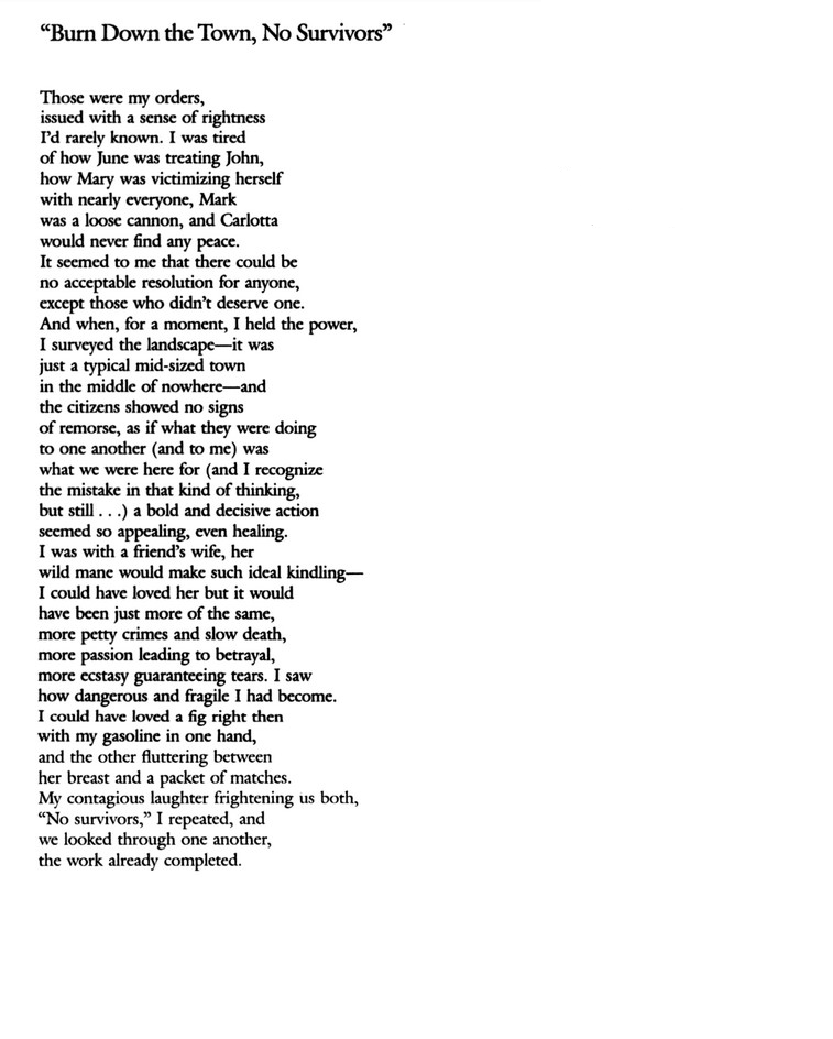 From Distance from Loved Ones by James Tate