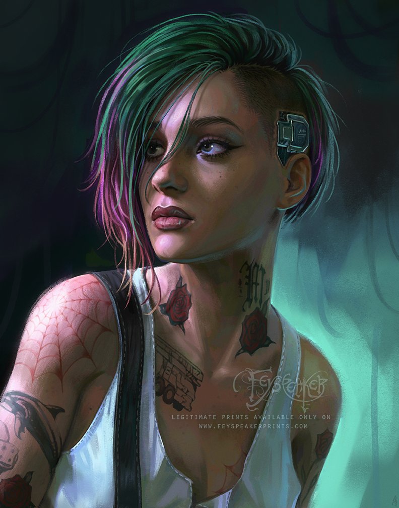 feyspeaker's tweet photo. Judy 💚🐬
#Cyberpunk2077 https://t.co/lAcWfSTYNe