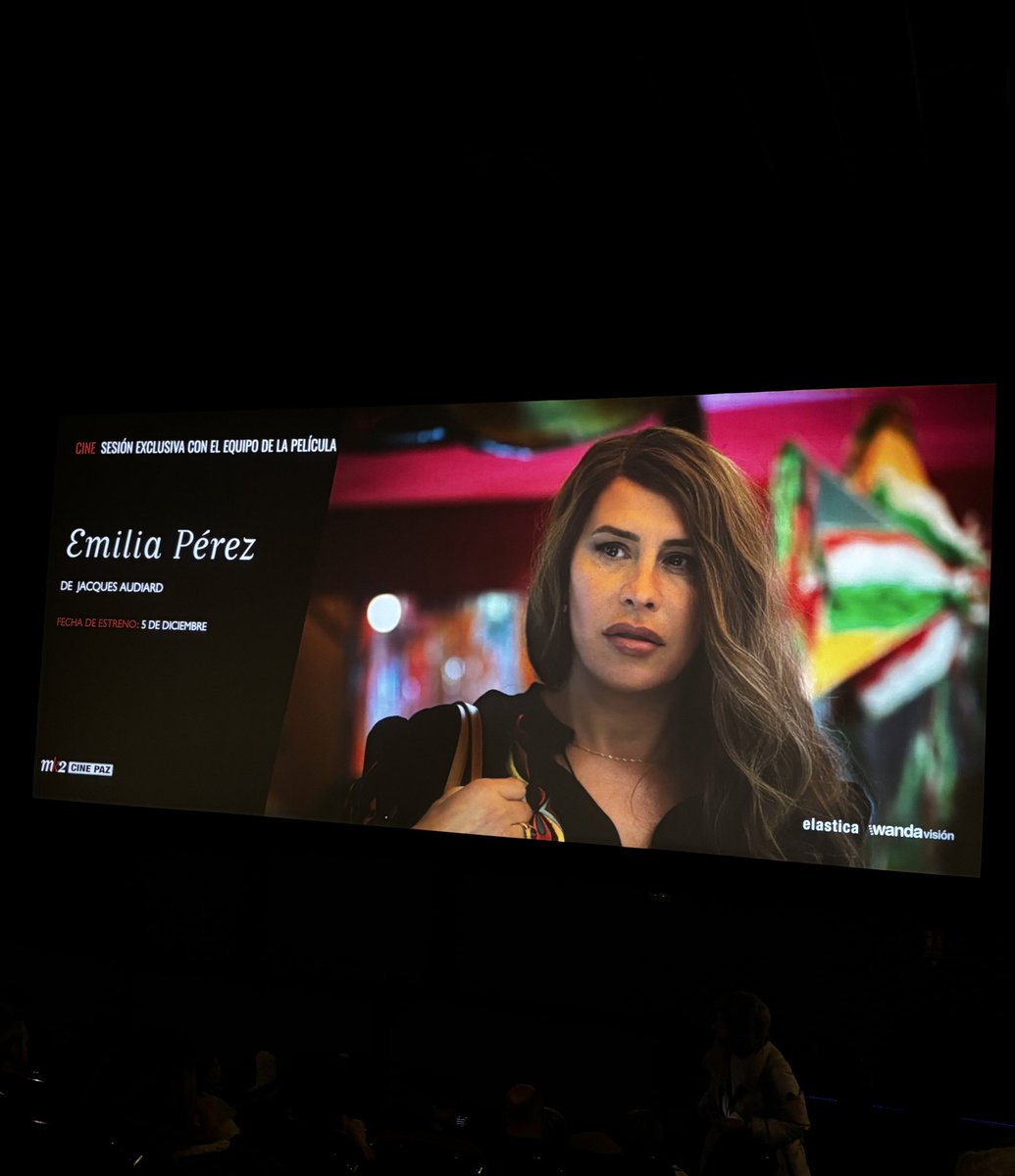 Hoy he tenido la oportunidad de estar en el prestreno de <a href="/EmiliaPerezFilm/">Emilia Pérez Film</a> y es una peli que no os podéis perder. <a href="/selenagomez/">Selena Gomez</a> está SUBLIME en su papel, me ha sorprendido muchísimo verla hablar tanto en español y me encanta ver cómo cada vez evolucionan más sus papeles.
