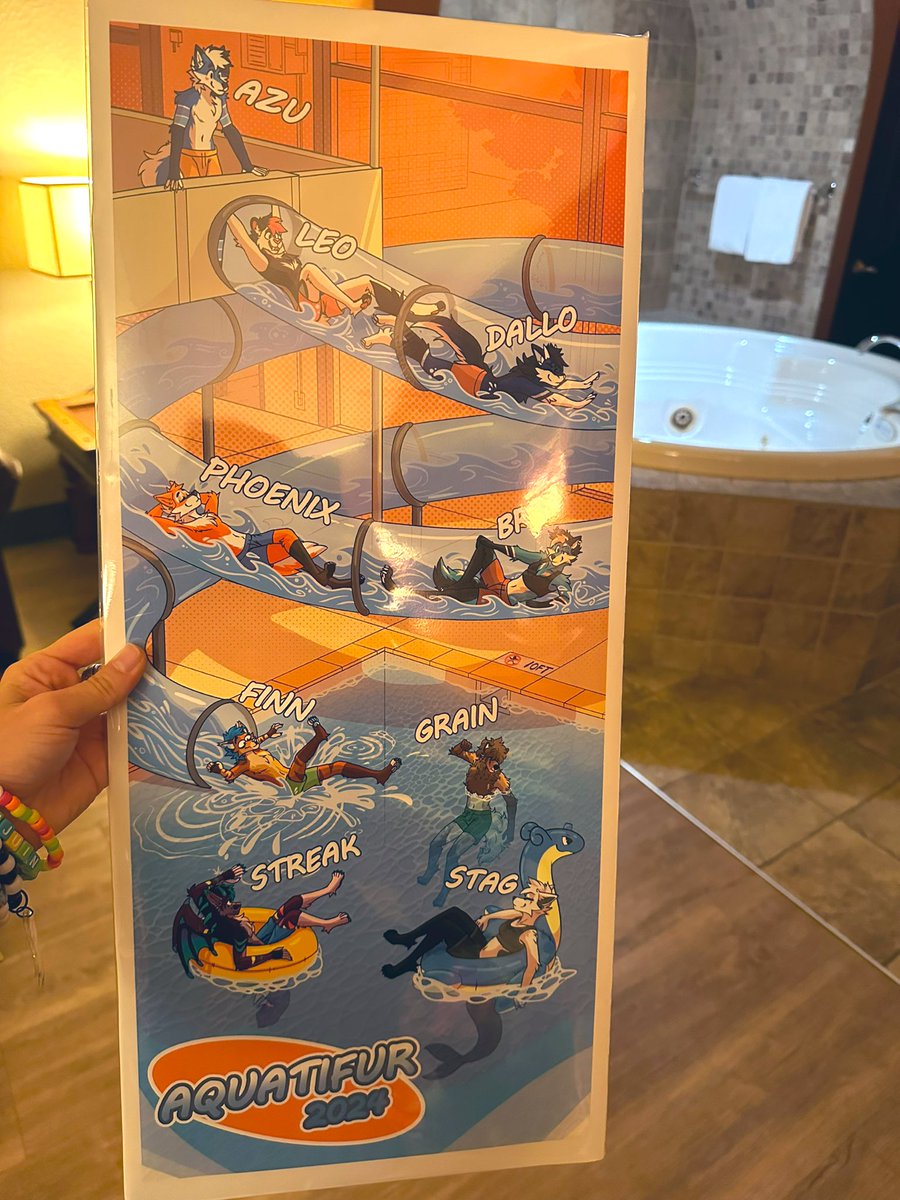 AQUATIFUR !! WE HAVE ARRIVED !! 
🎨 <a href="/Azucaster/">Azu</a> 🛟🐬