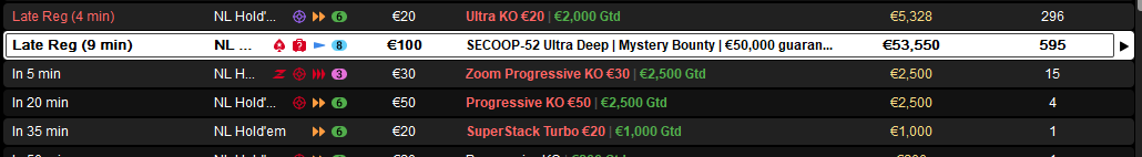 Salut <a href="/PokerStarsFR/">PokerStarsFR 🔞</a> , il est 00h46 et les lates regs ne sont pas encore close pour un tournoi qui commence a 20h30...
On est a 40% de l'iTM .
L'application est en .FR , donc ca serait cool de pas se caller sur le fuseau horaire de l'Ouzbekistan

0 respect des FRs...