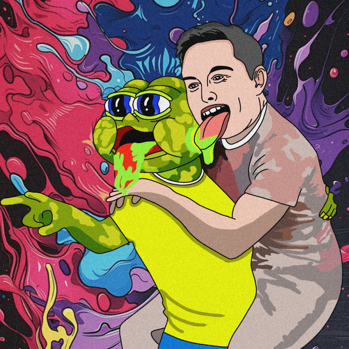 AcidToadArmy's tweet photo. 🧵🐸 Kicking off the #LickTheToad Campaign! 

Our awesome content creators have cooked up some hilarious visuals of $TOAD licking some of the well known Influencers in the space! 

⬇️ https://t.co/Pk2VPSk5gL