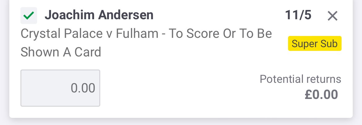 Free money this #CPFC