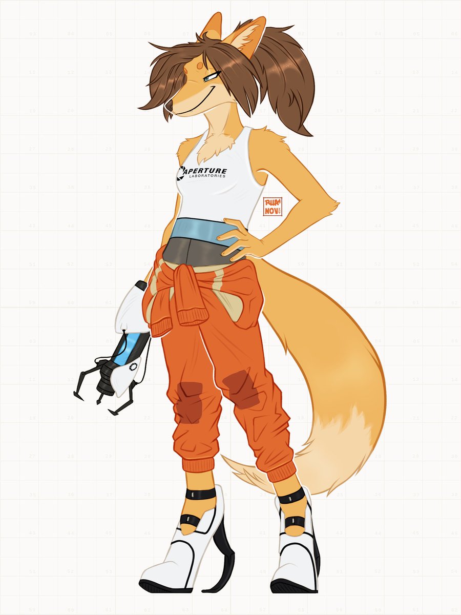 Friendly reminder Valve have an offical Chell Sona, so I drew her.
Need I say more?