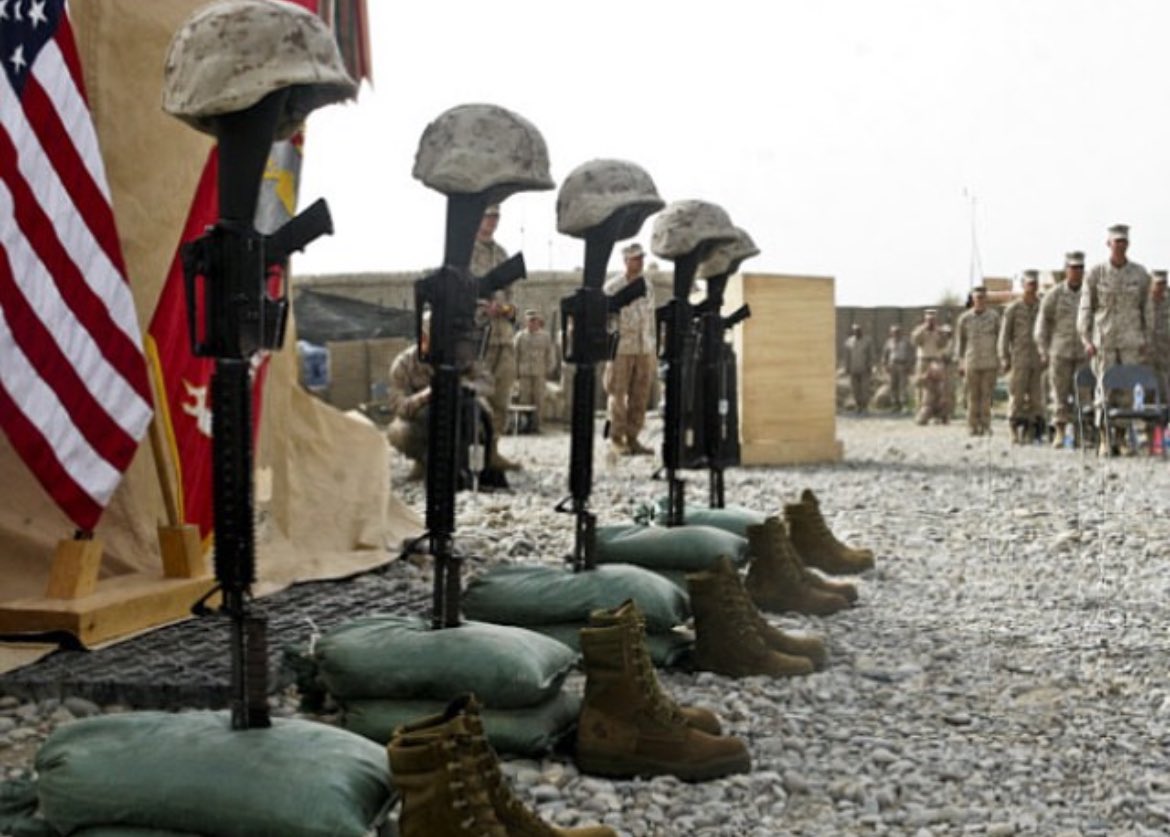 Our flag does not fly because the wind moves it. It flies with the last breath of each soldier who die protecting it.