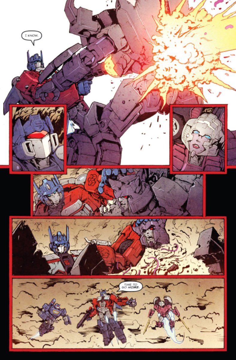 brodynauticafan's tweet image. Optimus mercilessly executing Galvatron in RID is handled so much better than Optimus mercilessly executing Sentinel in DOTM (1/7)
