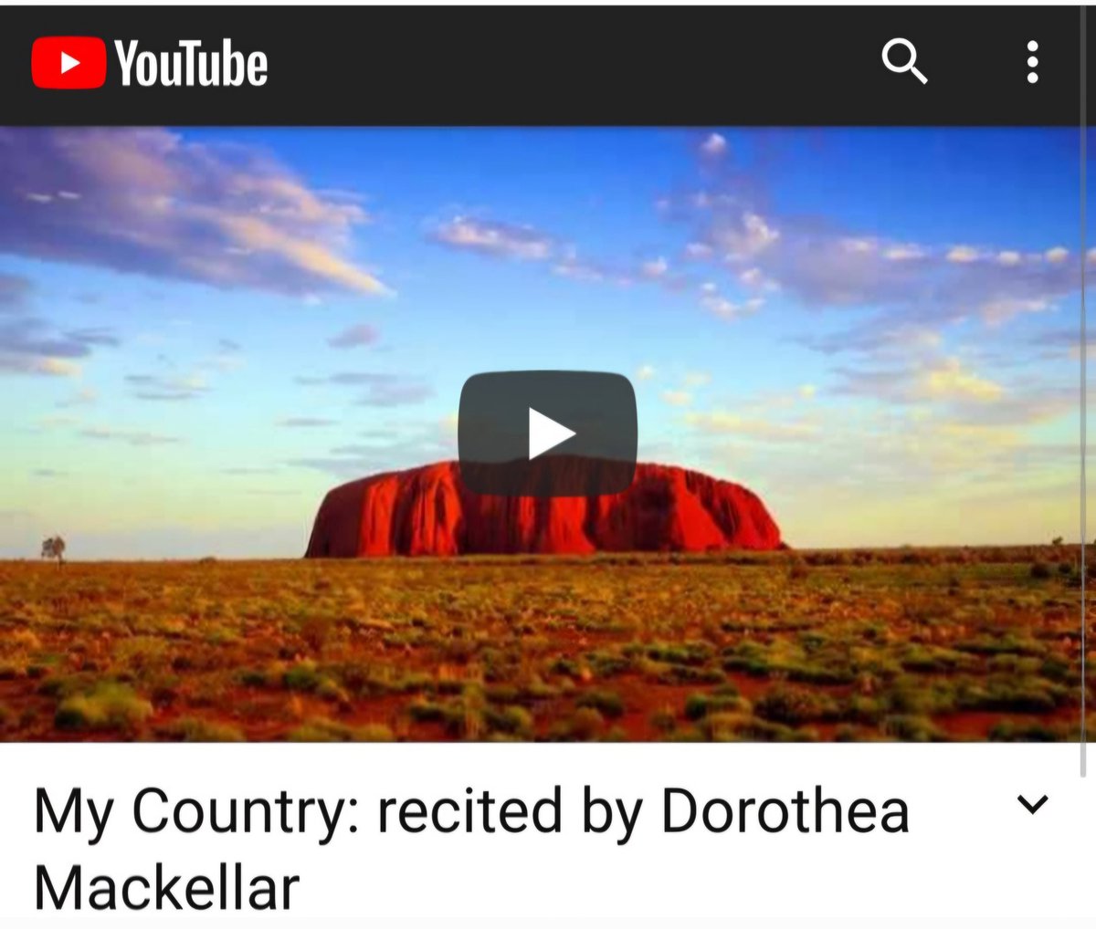 LanceScoular's tweet photo. My Country (🇦🇺@Australia)
"I L❤️VE a Sunburnt Country"
#poem by
Dorothea Mackellar OBE (1885-1968)
written in 1904
🎙Audio recited by Dorothea Mackellar
Video produced by
@LanceScoular
The Savvy Navigator🧭🌐
on @YouTube
#Australia
#bushpoetry
#poetry
https://t.co/kwCdJYffYP https://t.co/DS9GIp8kCb