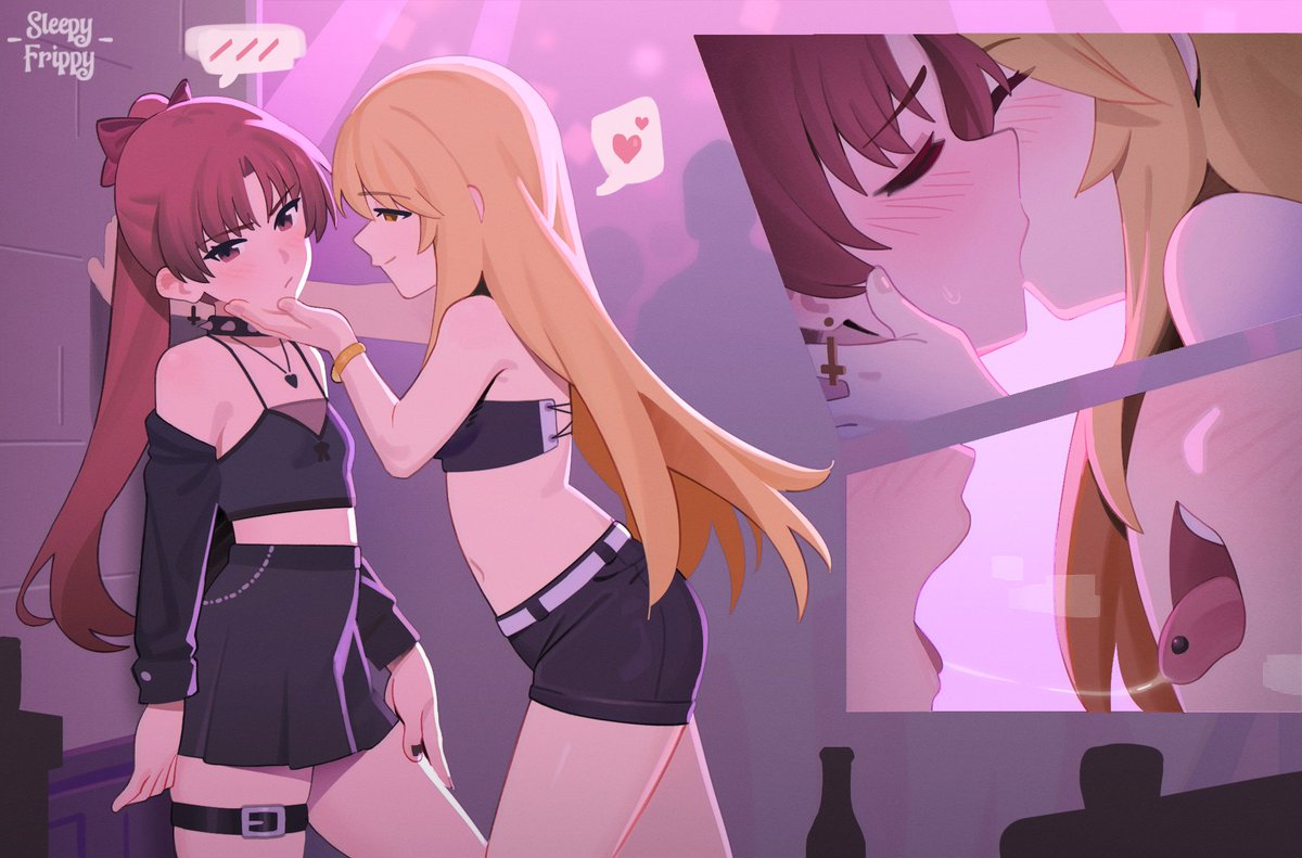 Goth Misaki x Kuroko Commission