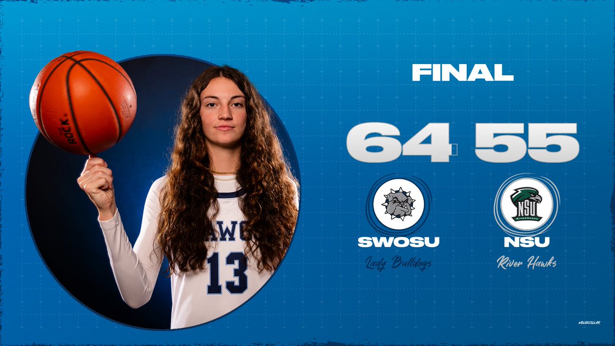 SWOSUAthletics's tweet photo. 1-0! Lady Bulldogs forced 21 turnovers and used a strong third quarter to beat Northeastern State in the first game of the year! 📊 https://t.co/kxTYnIQVt4 https://t.co/t1XeCUqtuY