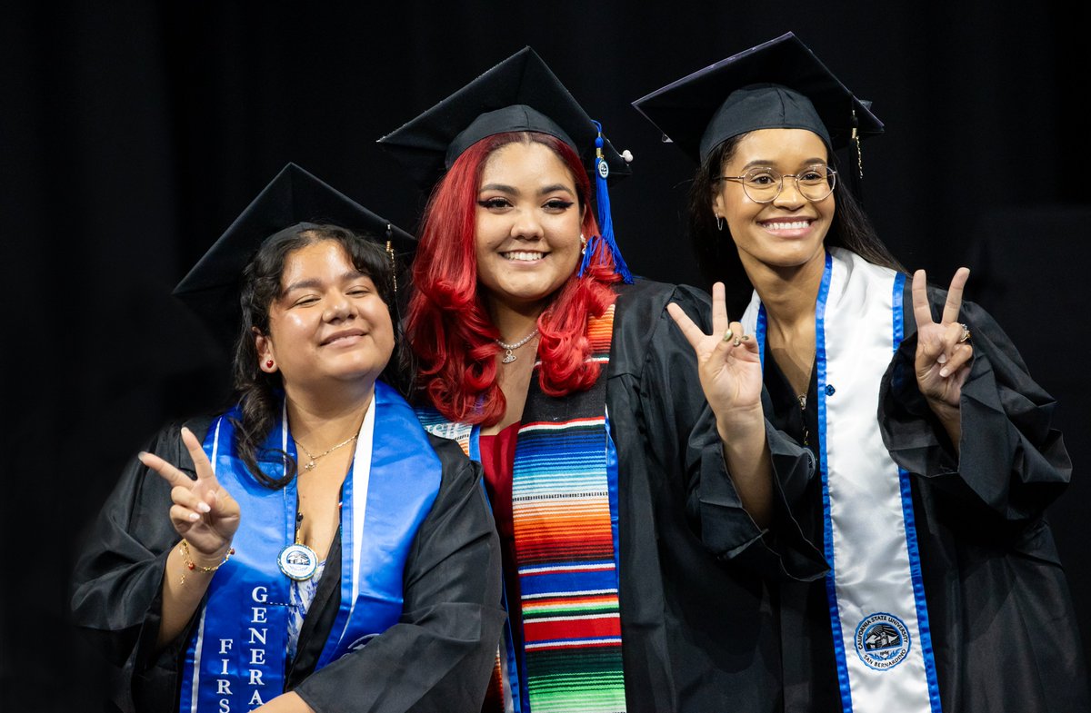 calstate's tweet image. Making the decision to pursue #HigherEd, especially when you’re the first in your family to do so, can be daunting. #CelebrateFirstGen 

At the CSU, we are proud that nearly one-third of undergraduates are the first in their family to attend college. Learn about resources for