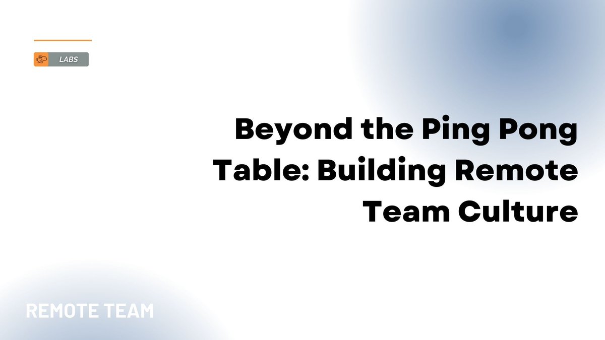 buildly_io's tweet image. 🌟 At Buildly, we’ve found that remote team culture thrives when everyone feels heard and empowered. Curious how we make it work? Read our latest article 👉  buff.ly/3O2s4kW #RemoteWork #TeamCulture #DistributedTeams #Buildly #Leadership