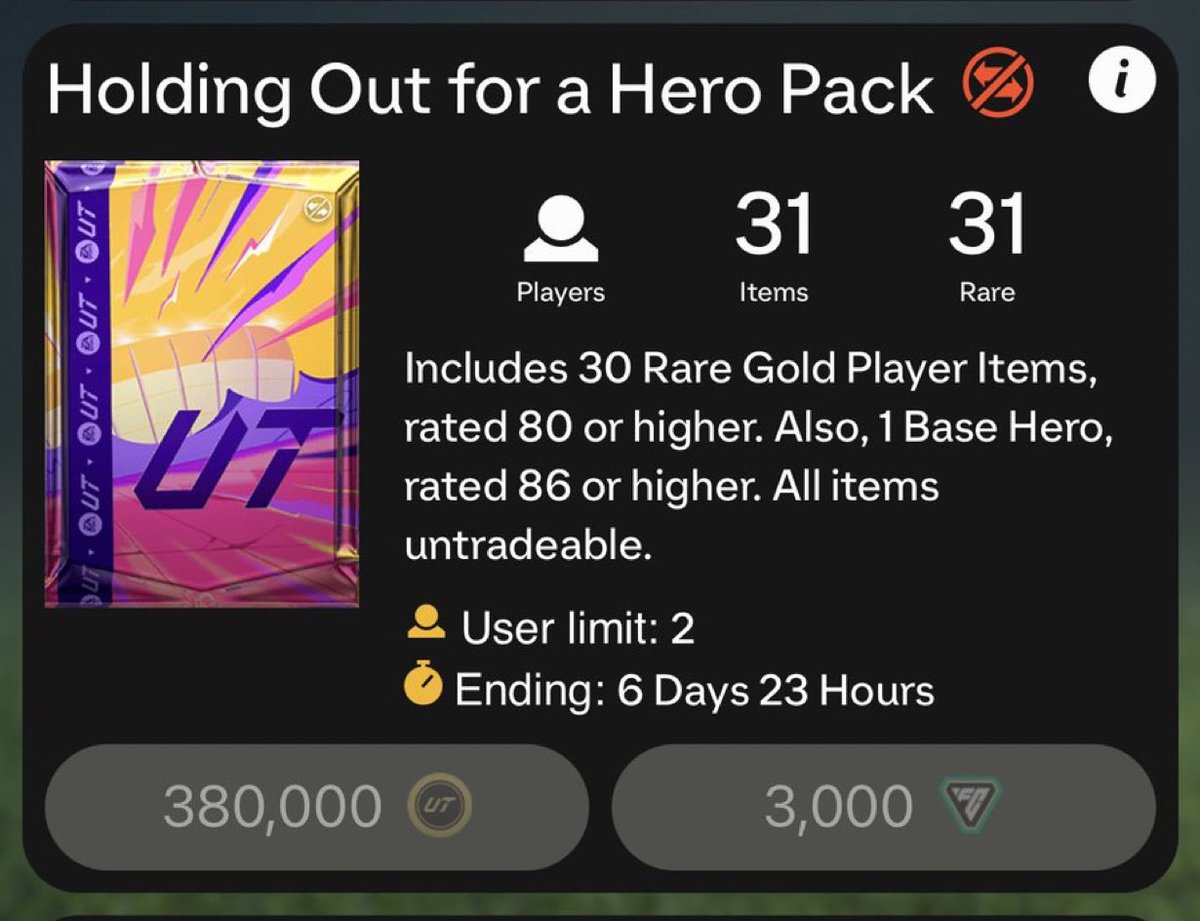 🚨Giveaway🚨

I will buy some of you this hero pack!

Like and comment your console 🤝

Follow for DMs ✅