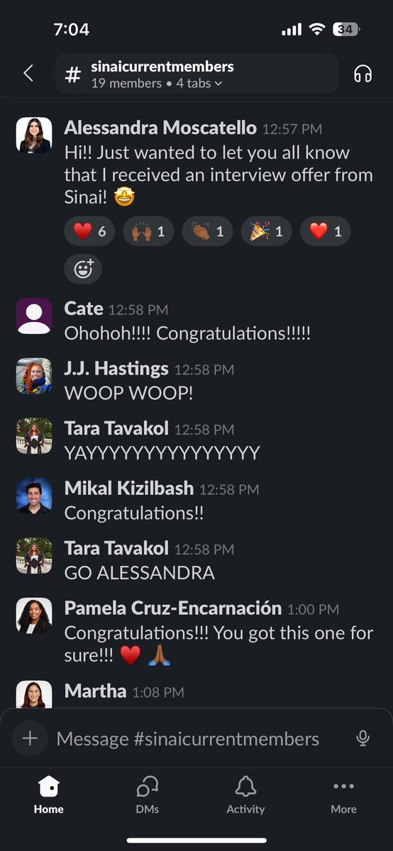 She made it to step 1 coming back to Sinai! 🎉