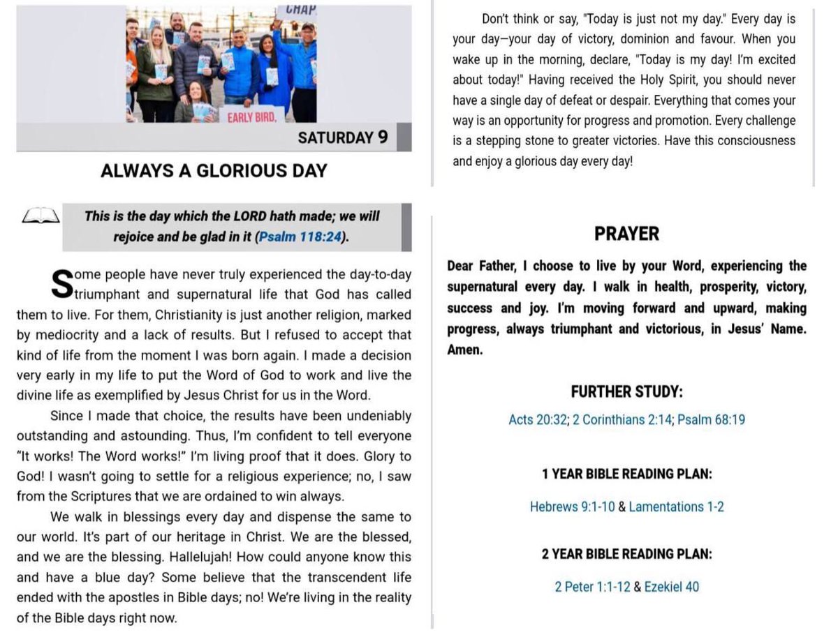 Always a glorious day
#reachoutworldday 
#rhapsodyofrealities
#suriname 
#pastorchrisgeneration