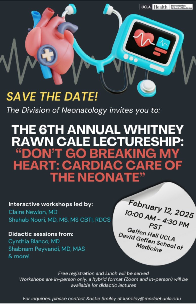 UCLA Neonatology tweet media