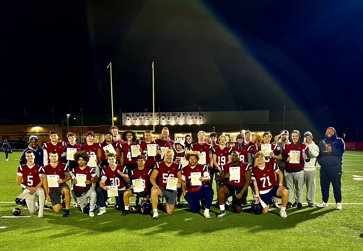 Congrats to all the recipients of 2024 Ironman Awards! All time high 44% of the roster who participated in every practice during the regular season!