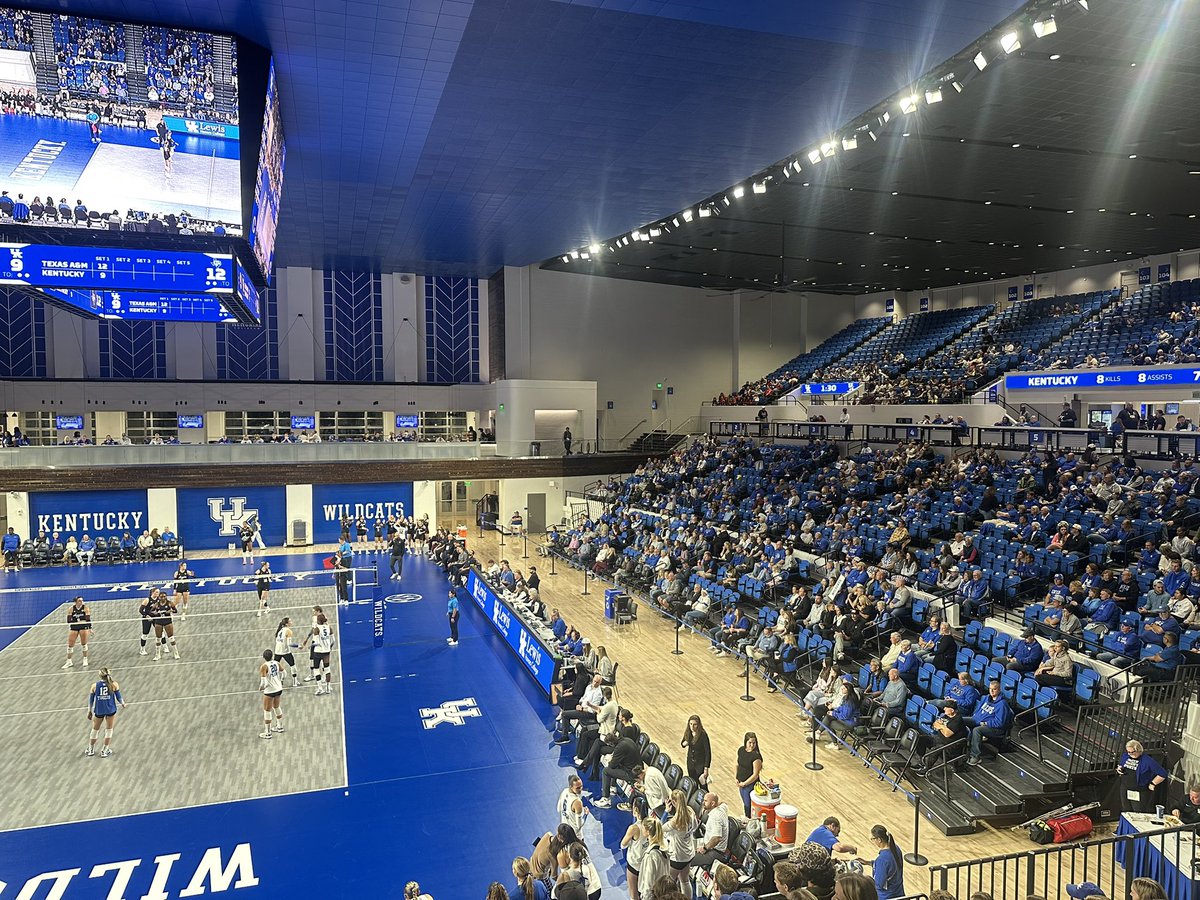 mannism's tweet photo. Kentucky competing with tu for worst visiting team pass list experience. See if you can find the Aggie fans… https://t.co/QjuEfF4b8z