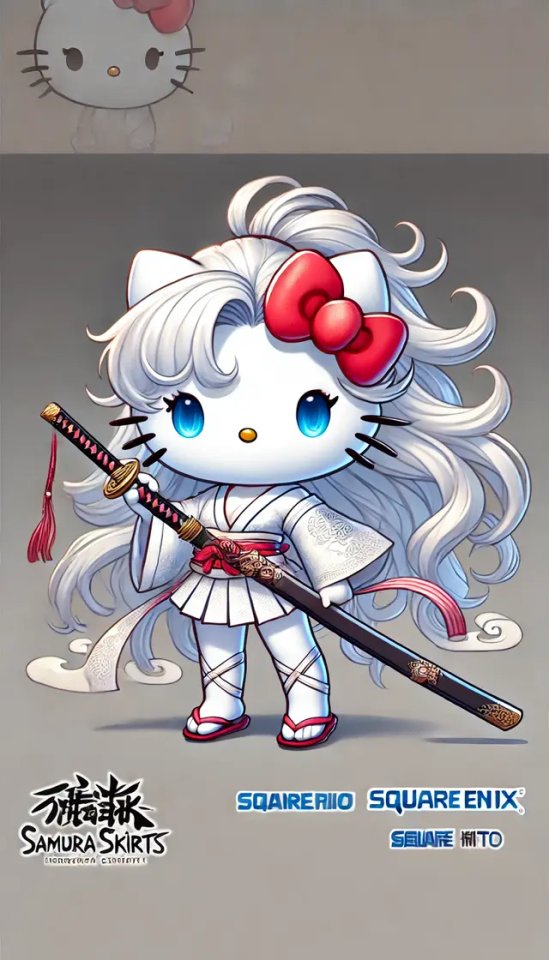 ILOVEMYCLAIRE's tweet photo. @sanrio @bambiprescott @hellokitty Thank you #SANRIO!!!
https://t.co/5gbTpVxUvx
'SamuraiSkirts X HELLO KITTY'

@sanrio @SquareEnix @SEGA 
@BandaiNamcoUS #DearDearestBrands @TarantinoWorld 
#Playstation7

#SamuraiSkirtsBattleDolls
#MOBA #TCG #SamuraiSkirts #SamuraiSkirtsManga #HelloKitty #HelloKitty50th https://t.co/owe5BLaWSv