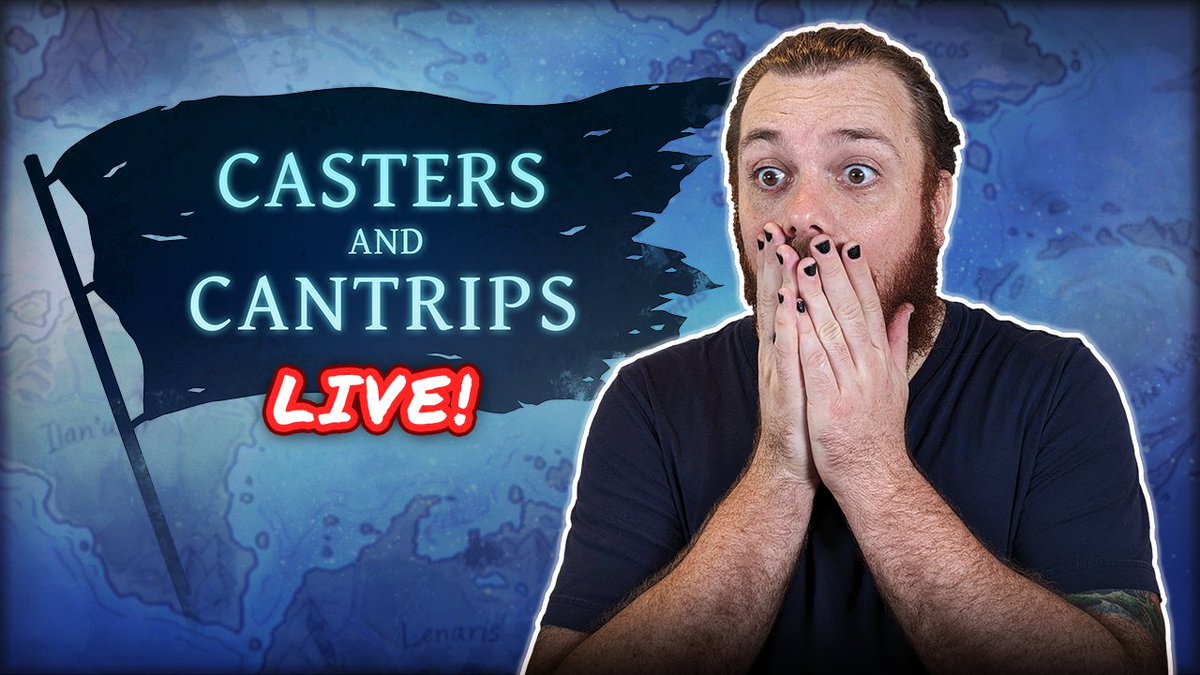 Greetings Adventurers! Join us tonight at 6pm Pacific/ 9pm Eastern for Episode 56 of Campaign 2. It looks like Emy may have stumbled onto some skullduggery!   

#dungeonsanddragons #dnd5e
