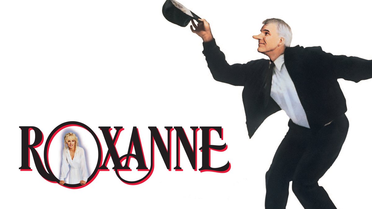 ADHDDVDpod's tweet photo. 87. ROXANNE (1987)

Friend of the pod @rhadaway brings a cozy Steve Martin rom-com to us from the depths of her DVR &amp; two Canadians can't help but point at the screen and say "That's Nelson, BC!"

☁️: https://t.co/SVO9QTh65r
🟢: https://t.co/Ekc8eCSzjZ
🍎: https://t.co/xbrtVB2YlA https://t.co/x2ZpgGF07r