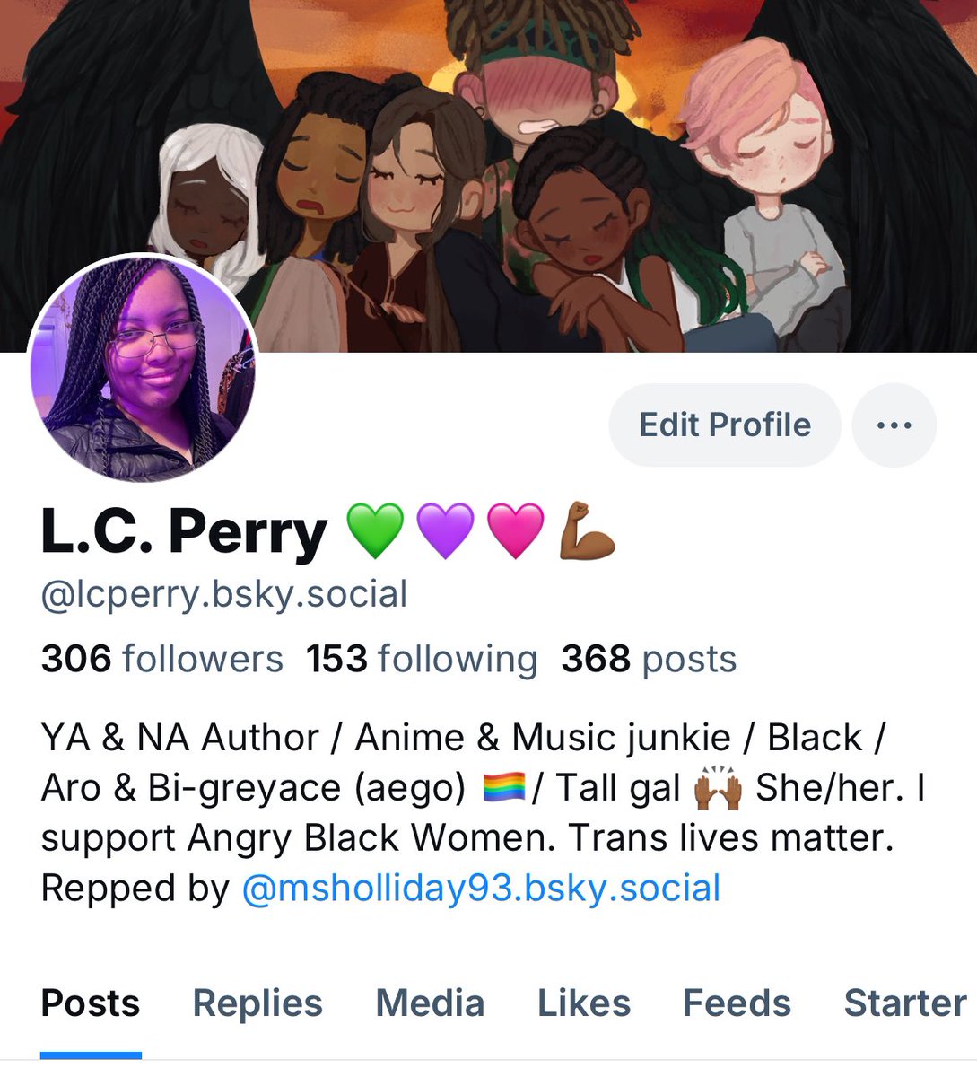 L.C. Perry 💚💜💖💪🏾 tweet media
