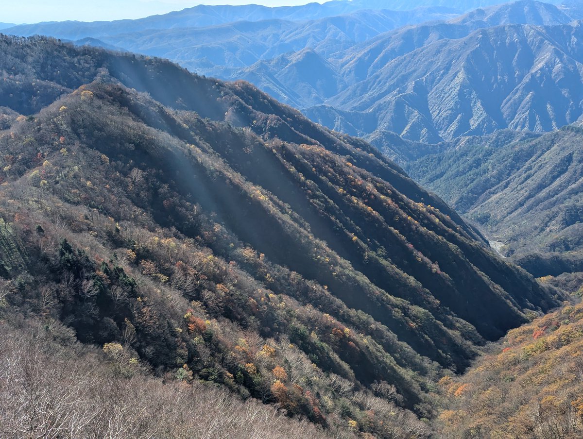 ymhawk11's tweet photo. 日光の紅葉に間に合った。来られて良かった。足尾の山々には銅山開発の影響���失われた木々を復活させるために植林が行われていたのだとか。初めて知った。 https://t.co/Cb9AGziP12