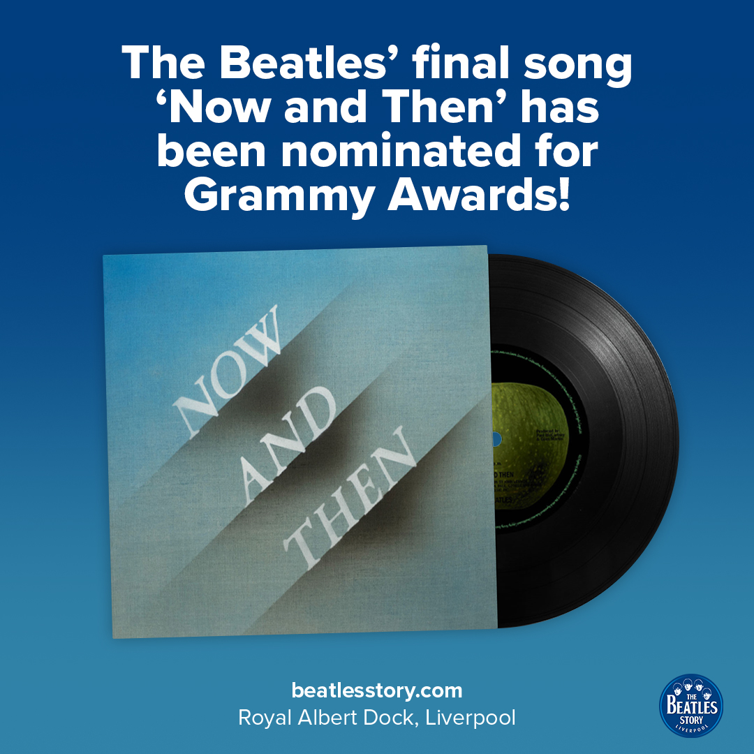 Now and Then has been nominated in the 'Record of the Year' and 'Best Rock Performance' categories! 💙

John Lennon's Mind Games has also been nominated, in the 'Best Boxed or Special Limited Edition Package' category 🤍

<a href="/thebeatles/">The Beatles</a> <a href="/RecordingAcad/">Recording Academy / GRAMMYs</a> #GRAMMYs