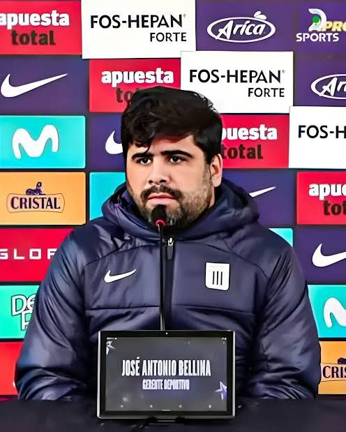 José Bellina retoma al puesto de Gerente Deportivo.

Se le resalta que fue pieza clave para los títulos del 2021-22.

Tbm fue PIEZA CLAVE para el fracaso del 2023, contratando jugadores lesionados y ocultando lesiones x el cual fue removido de su puesto el cual ocupará nuevamente