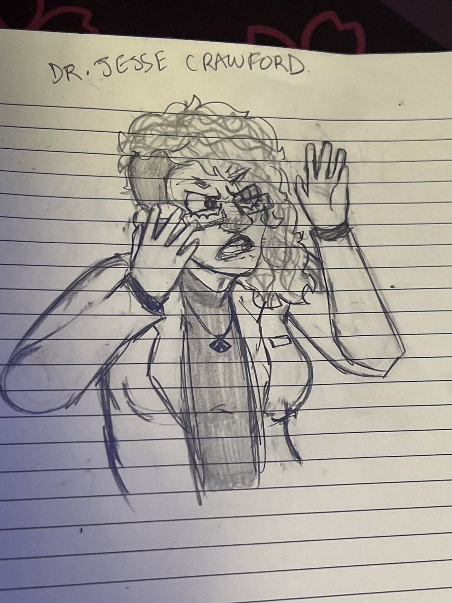 DjmonbonT's tweet photo. the only OC I care about
IRIS’s biochemistry manager Dr. Jesse Crawford :3
#IRISTWT #ALTRVERSE #OCART https://t.co/OGT4tnycbJ