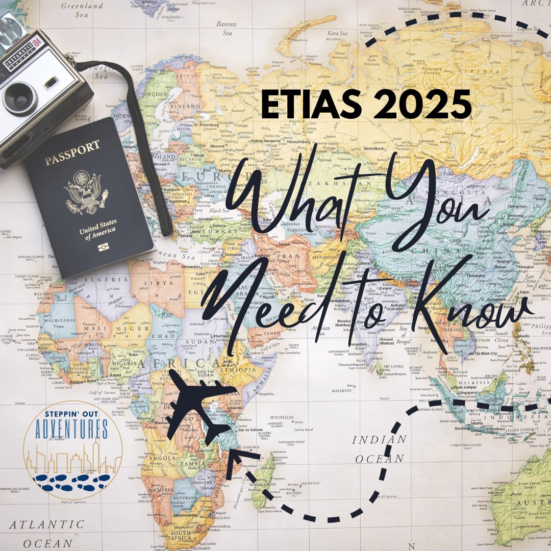 SteppinOut's tweet photo. Planning a trip to Europe in 2025? U.S. travelers, make sure you're ready for the new ETIAS visa requirements!  ✅ Check out our latest blog! https://t.co/UzWFXziHet

#ETIAS #Europe2025 #VisaFreeTravel #USTRavelers #TravelTips #SteppinOutAdventures #SchengenArea #EuropeanTravel https://t.co/zeKJQl3W3y