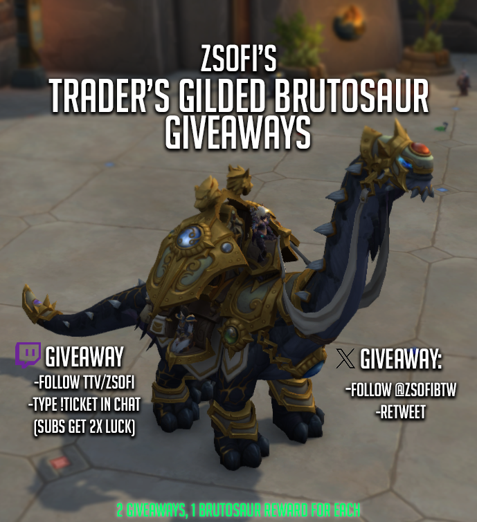 🦕2x BRUTOSAUR GIVEAWAYS🦕

To enter: 
☑️ Follow me 
🔁 Retwt

Ends Dec 15 ♡ :