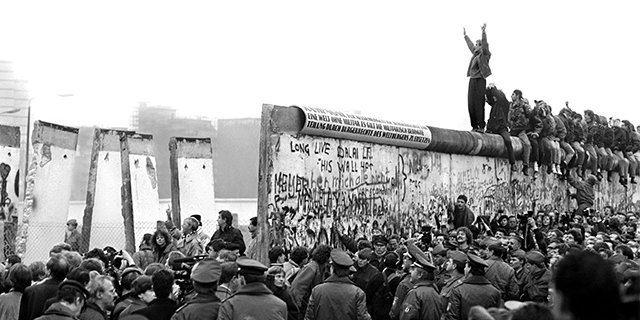 I'm in Berlin today for the 35th anniversary of the Fall of the Berlin Wall, a powerful reminder that historic change can happen suddenly and unexpectedly. We may not always foresee it, but we must always be prepared. Freedom will always find its way, despite all obstacles.