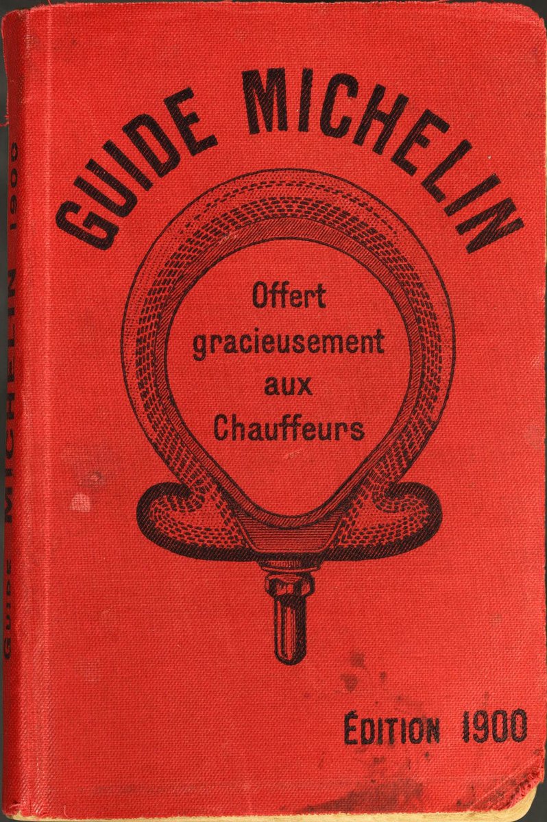museumartium's tweet photo. @Rainmaker1973 The Michelin Guide began in 1900 as a free booklet by the Michelin tyre brothers to boost car usage, offering maps, repair tips, and travel info. It evolved into a paid guide, introducing the star rating for restaurants in 1926. https://t.co/XCdI5ekAoa