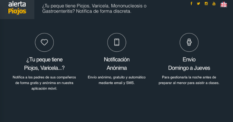 LICE alert App tweet media
