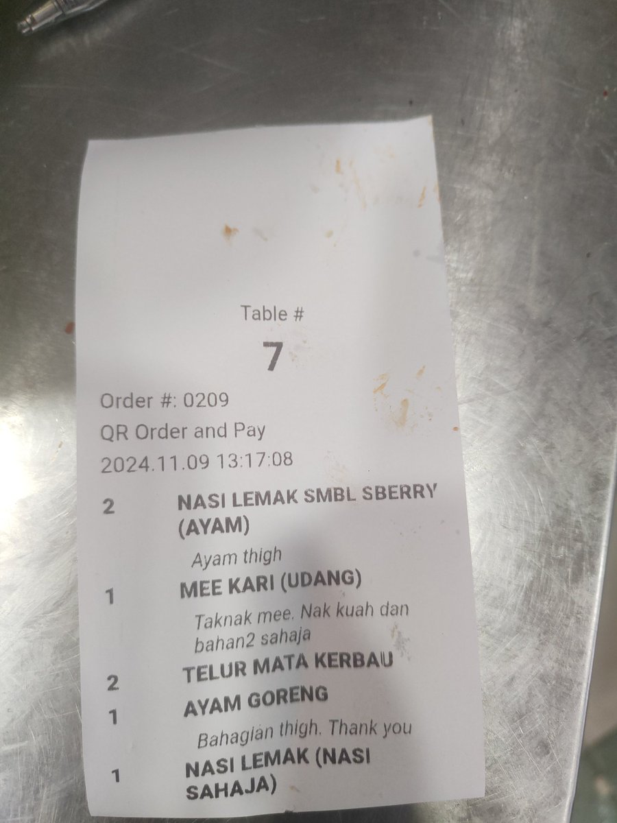 nrnbla_mstfa's tweet photo. lawak customer hrini,, mee kari tknk mee 😵‍💫😵‍💫😵‍💫 https://t.co/Dk37MeYsO6