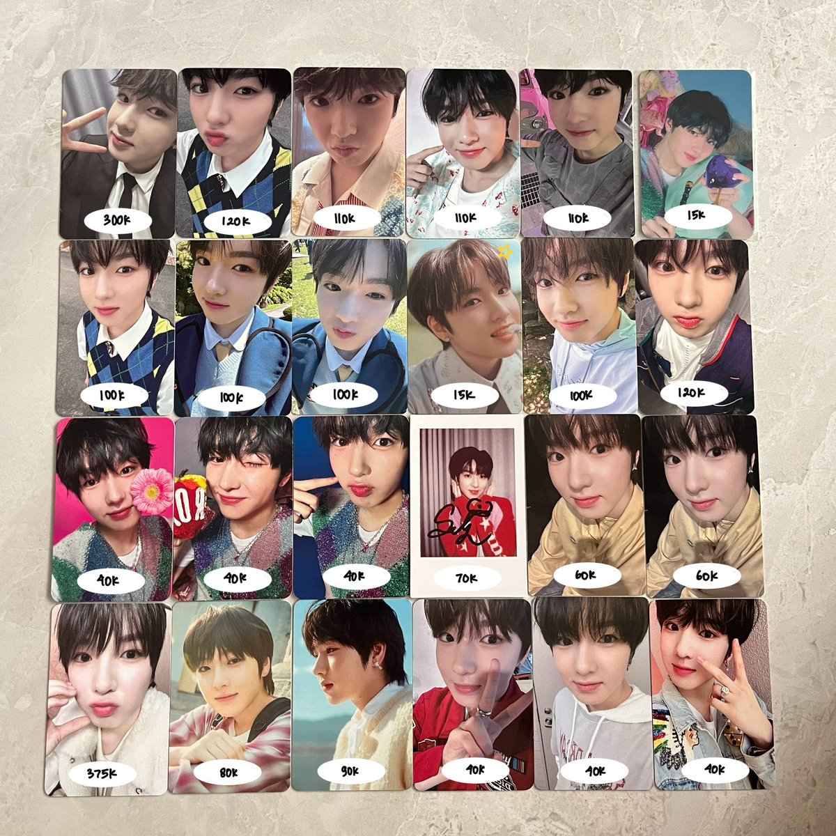 wts // want to sell

🥐 AAB PC SAKUYA 🥐

🃏min. take 2 pc 🃏
❌ nego ❌
📍jakarta barat 

t. 엔시티 양도 wish wts pc sakuya knpops soundwave hands up songbird fanplee dmm all md music art music korea hello live smglobal fs hottracks youngpoong everline mmt withmuu jump up yzy