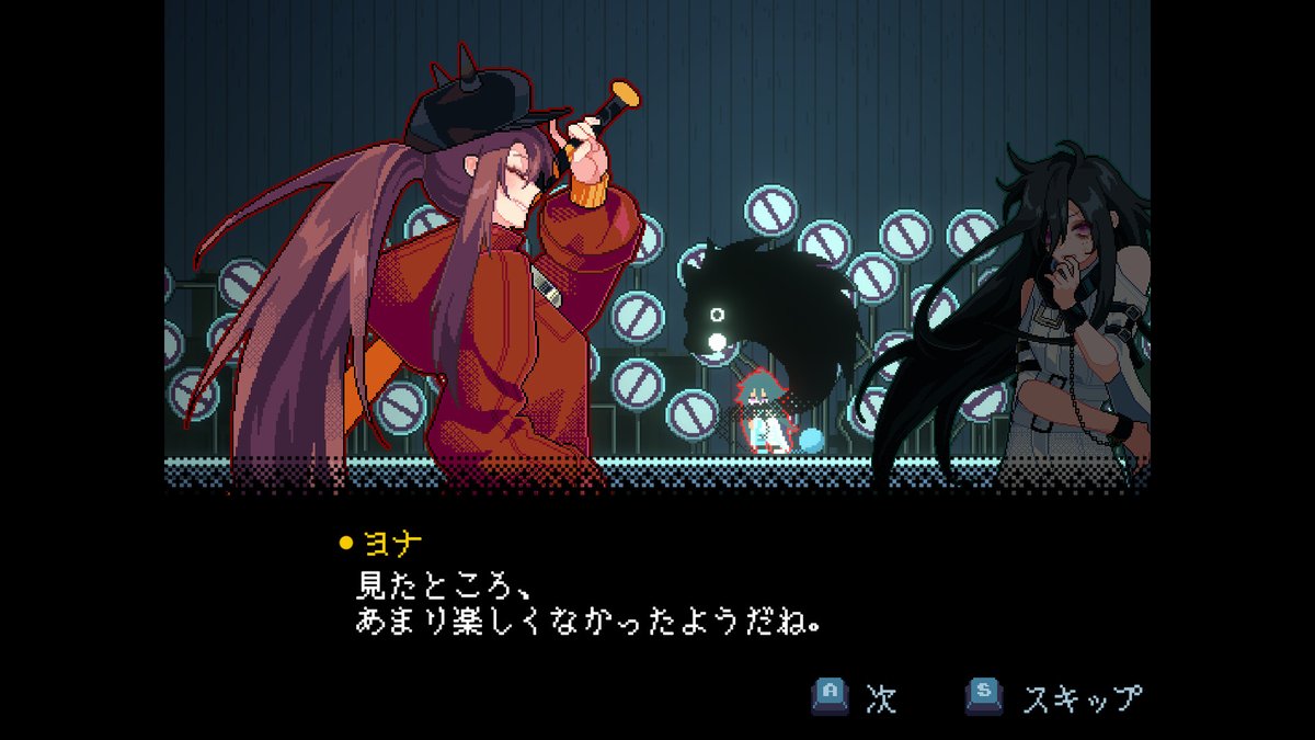 snakeeaglegame's tweet image. バットを持って全てを打ち砕く一人の魔女の物語。
&lt;KILL THE WITCH&gt;というゲームを開発しています〜!
現在は4番イメージのステージ2を開発中です。
デモ版を公開中ですので、
興味のある方は下記Steamページへ!
store.steampowered.com/app/2878760
#スーパーゲ制デー
#KILLTHEWITCH