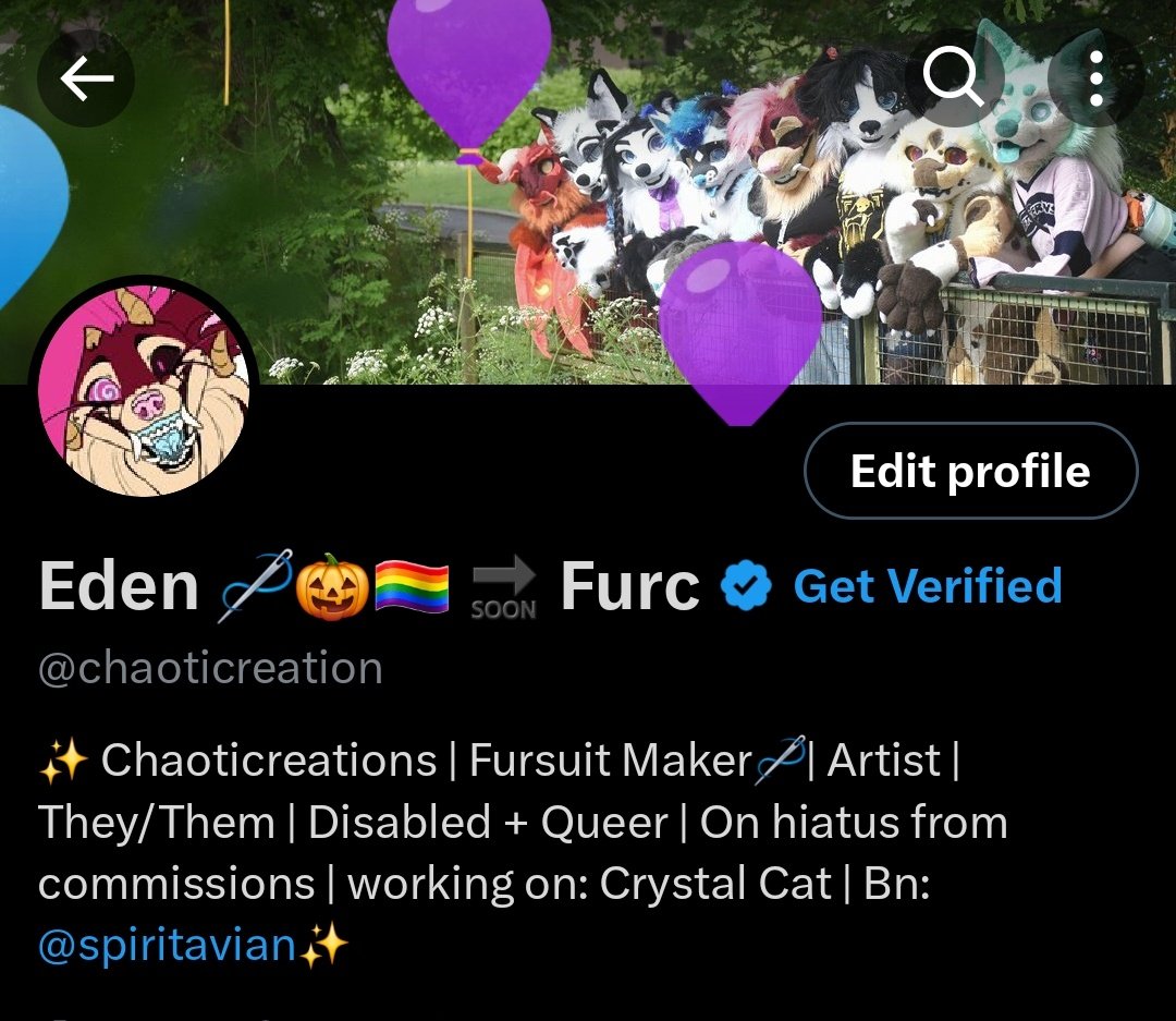 Eden 🪡🏳️‍🌈🎃 🔜 CFz 26 tweet media