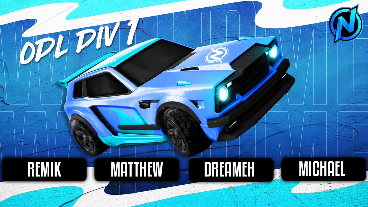 Introducing our <a href="/OCEDraftLeague/">OCE Draft League</a> Division 1 Roster!!

🚗 <a href="/RemikOCE/">RemiK</a> 
🚗 <a href="/MatthewRL9/">Matthew</a> 
🚗 <a href="/Dreameh_/">Dreameh</a> 
🚗 Michael

#NeptuneRises