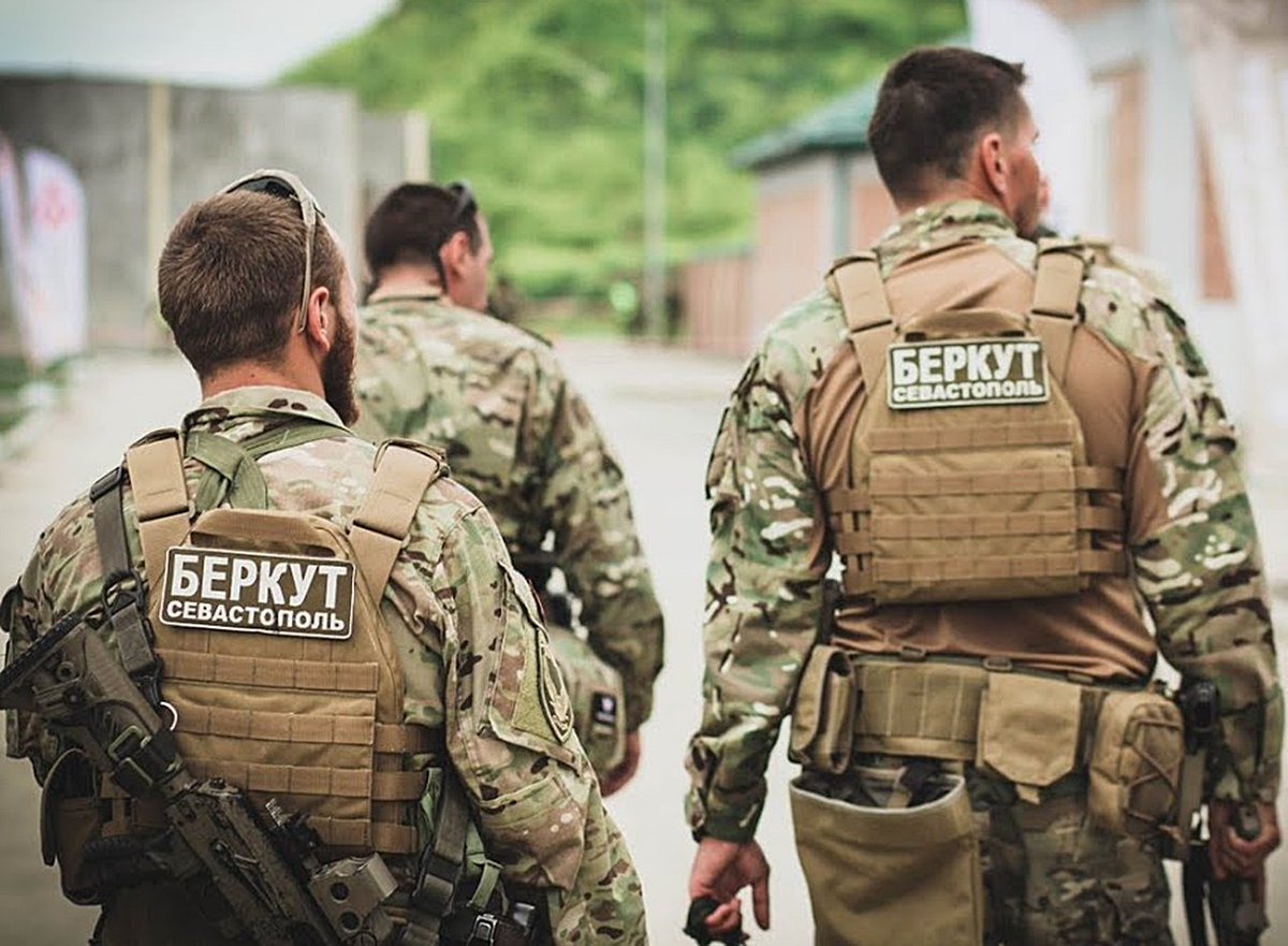 Бойцы спецподразделения "Беркут" Росгвардии по Севастополю! 💪🇷🇺
